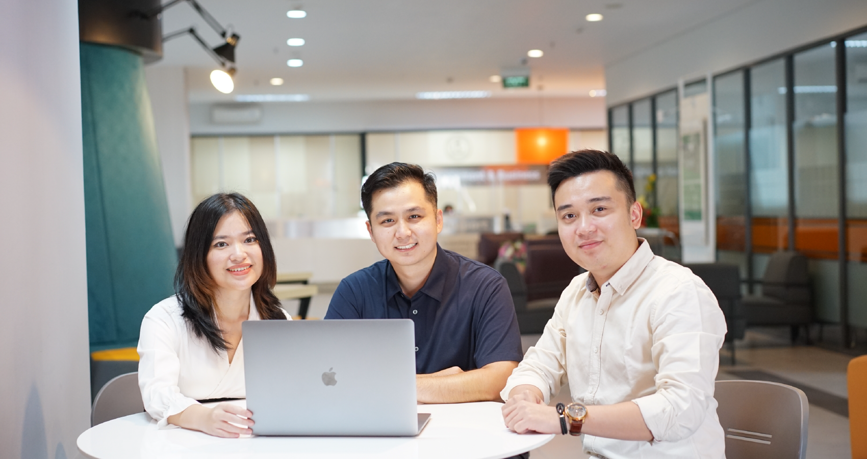 group of young students tutoring and catching up